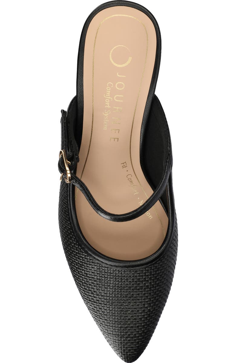 Journee Collection Tiffee Pump, Alternate, color, Black