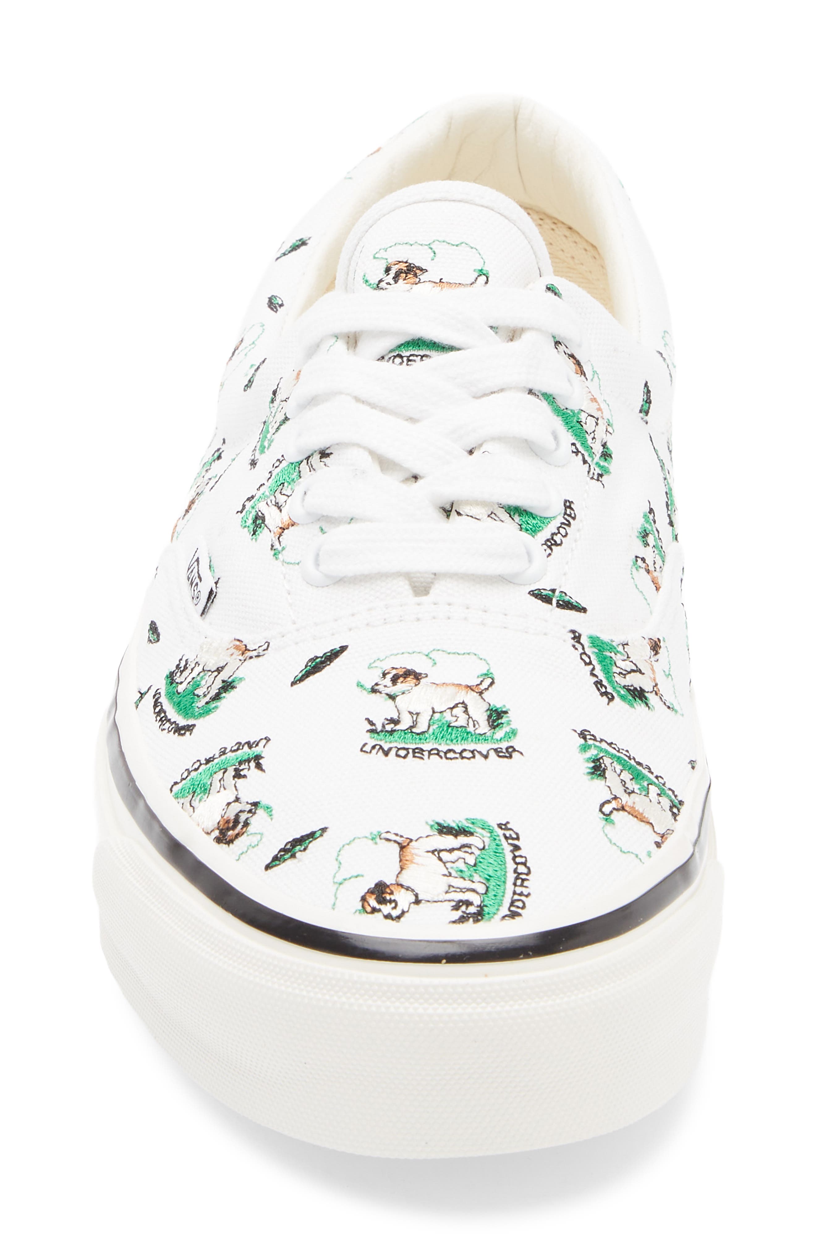Vans x UNDERCOVER Era 95 Undercover Dog Sneaker, Alternate, color, Undercover Dog True White
