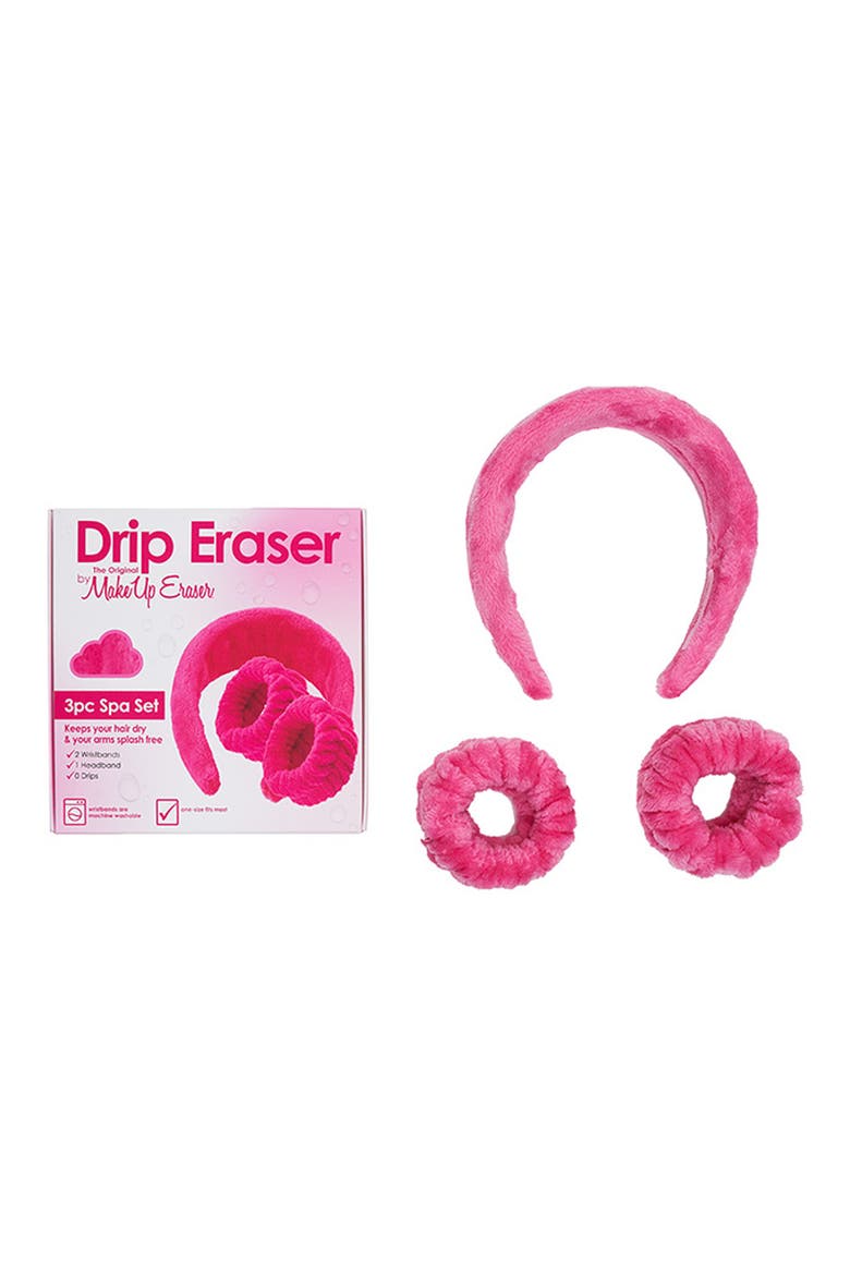 Drip Erasers 3-Piece Set, Main, color, PINK