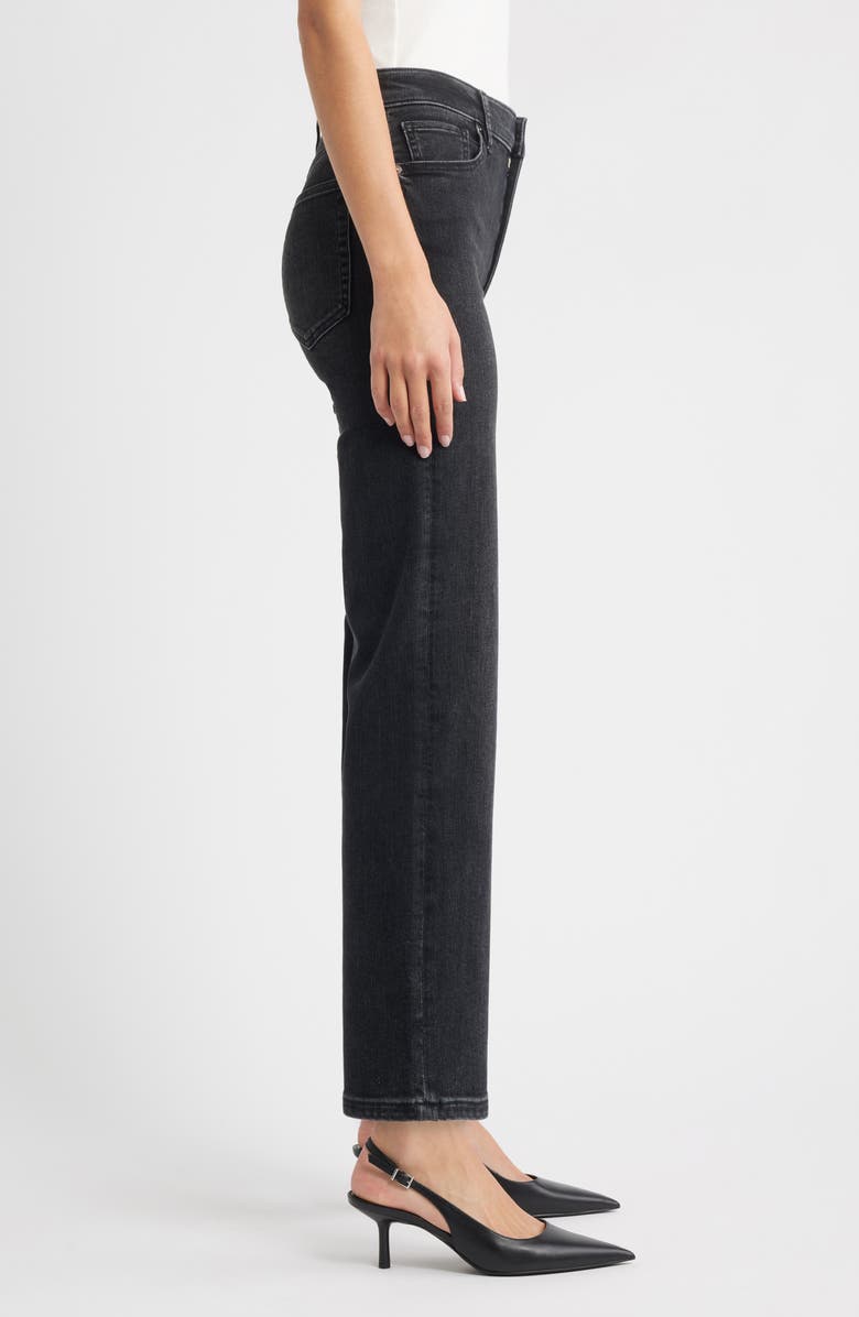 FRAME Pixie Le Straight Leg Jeans, Alternate, color, Meteor