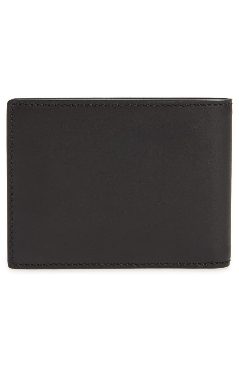 Shinola Slim Bifold Wallet, Alternate, color, Black