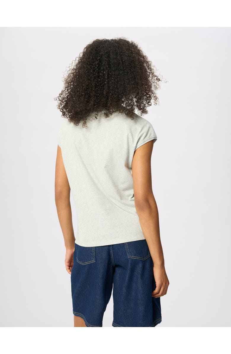 Whistles Cap Sleeve Relaxed Fit T-Shirt, Alternate, color, 