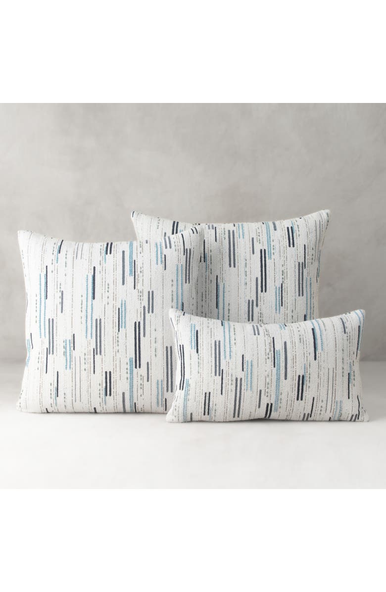 Elaine Smith Connection Ocean Boucle Indoor & Outdoor Woven Accent Pillow, Alternate, color, Ocean