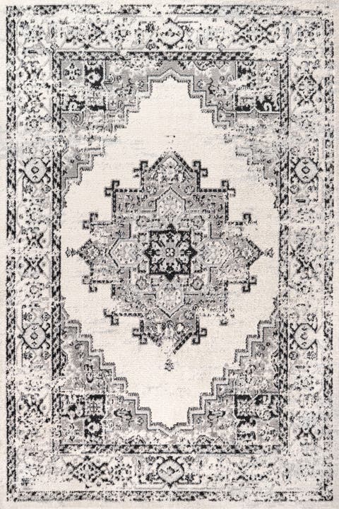 Inigo Cottage Medallion Area Rug