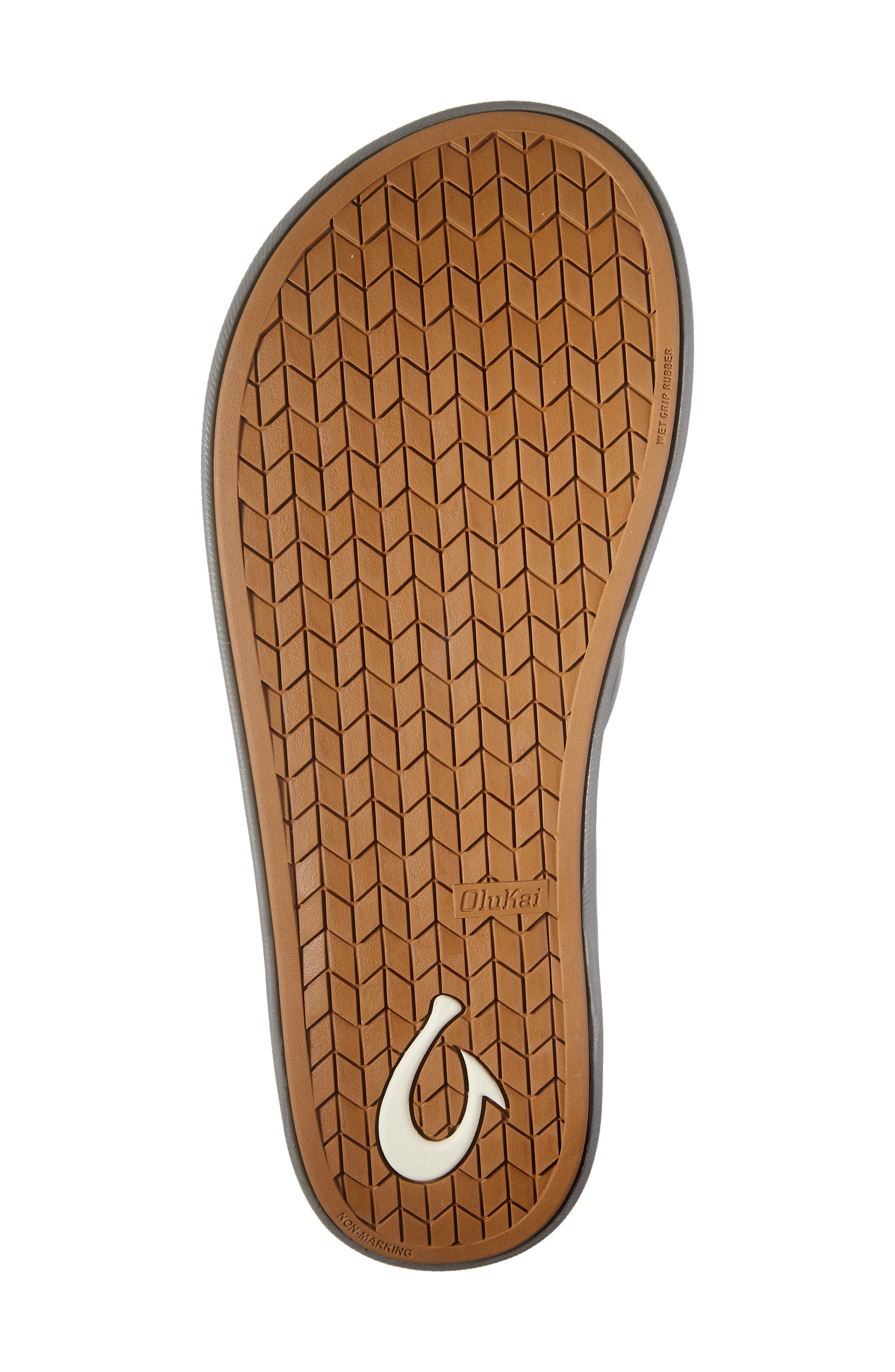 OluKai Kōko'o Waterproof Flip Flop, Alternate, color, Pavement / Pavement