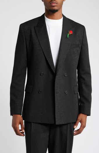 HUGO Hasan Modern Fit Logo Jacquard Sport Coat