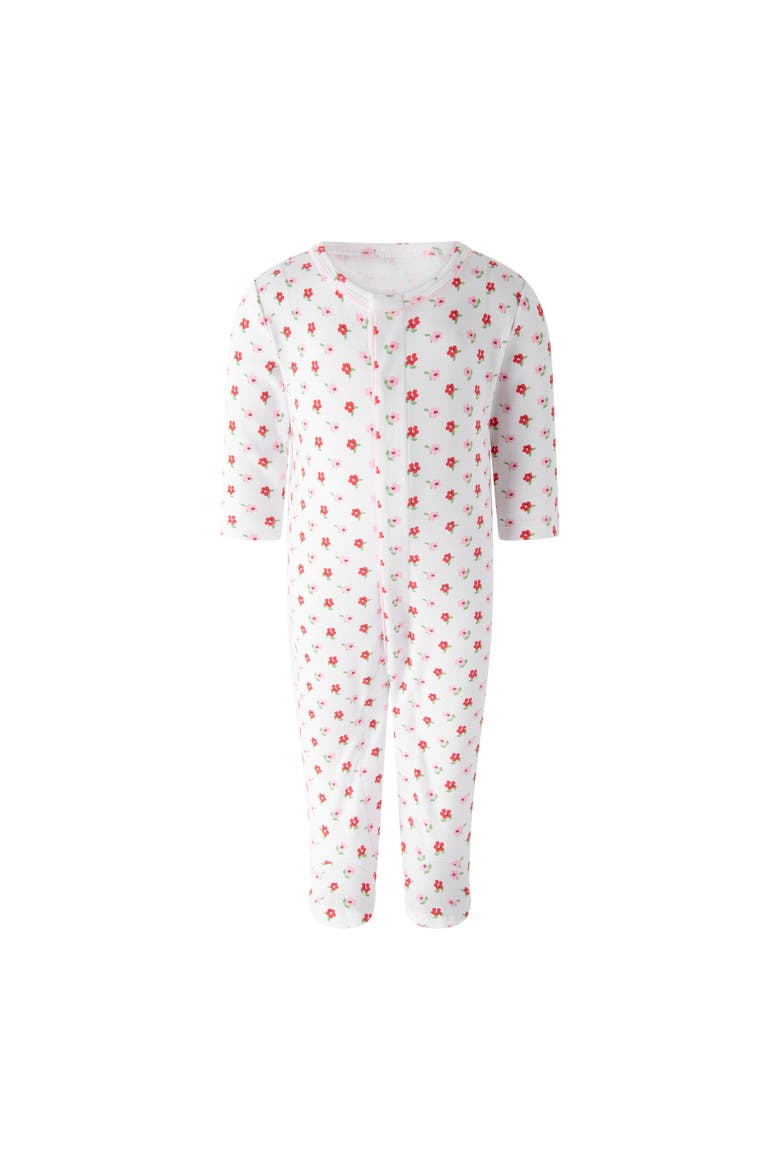 Pima Petal Footie, Main, color, Pink