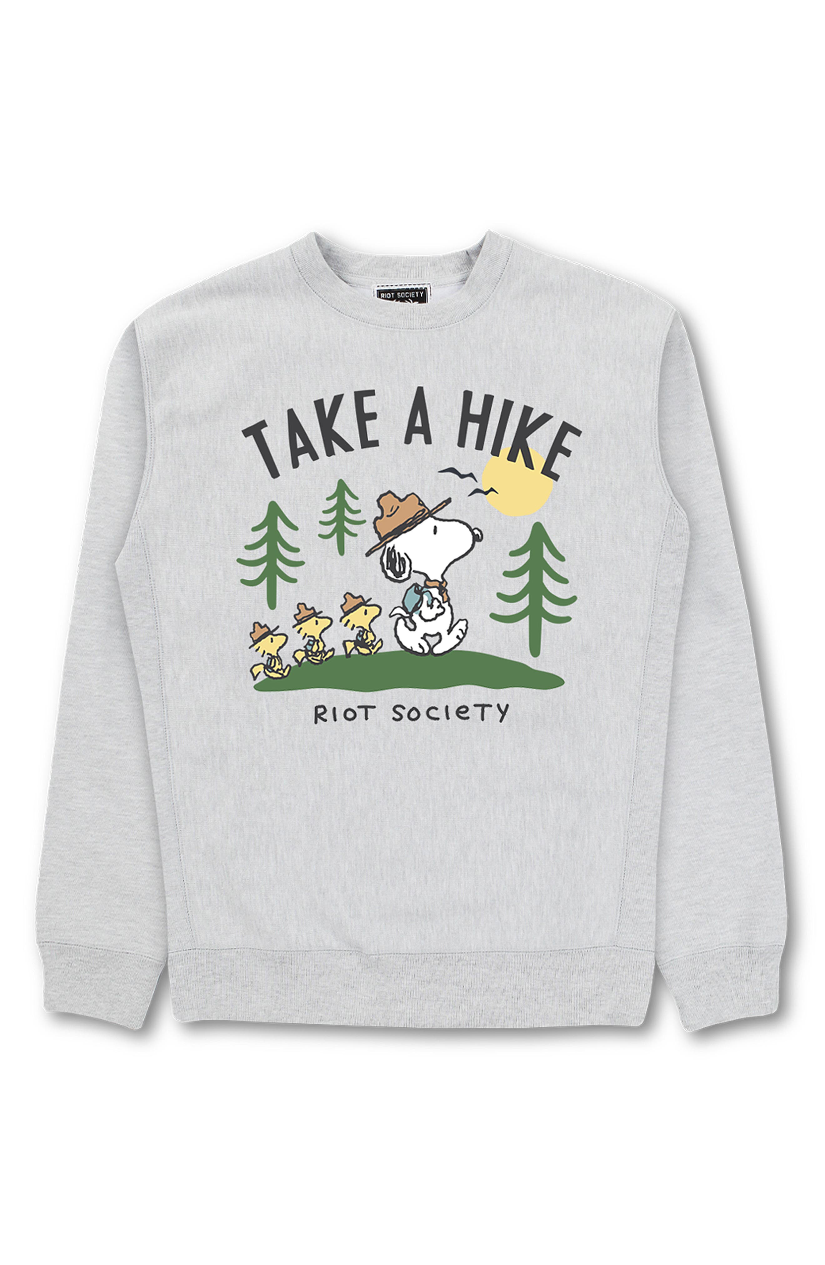 RIOT SOCIETY x Peanuts Take A Hike Sweatshirt