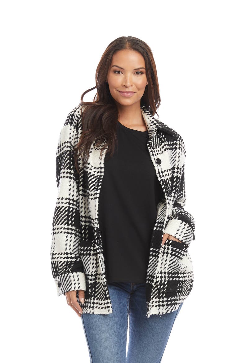 Plaid Shirt Jacket, Alternate, color, PLAID