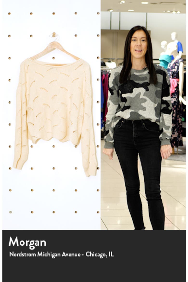 Moonglow Loose Knit Sweater video