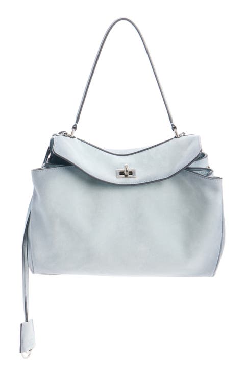 Rodeo Waxed Suede Top Handle Bag