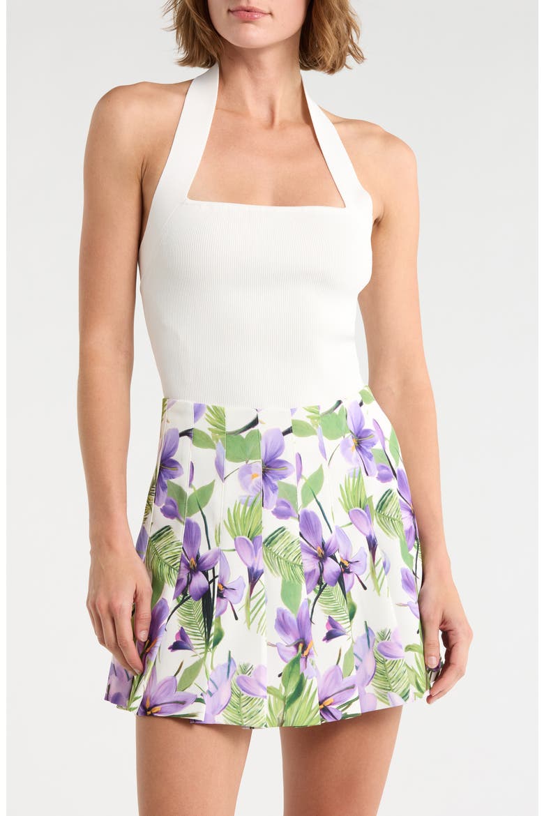Celly Halter Camisole, Main, color, SOFT WHITE