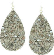 OLIVIA WELLES Gold-Plated Riah Cork Earrings