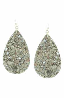 OLIVIA WELLES Gold-Plated Riah Cork Earrings