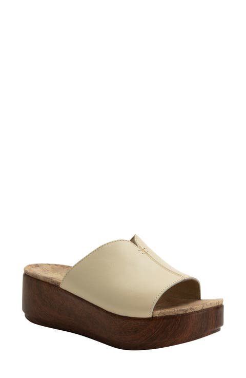 Triniti Platform Wedge Slide Sandal (Women)