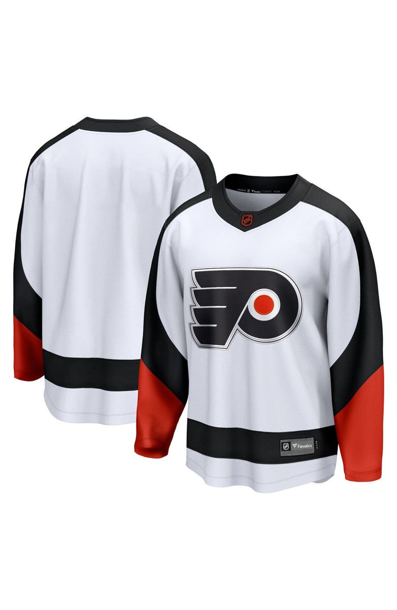 FANATICS Men's Fanatics Branded White Philadelphia Flyers Special Edition 2.0 Breakaway Blank Jersey, Main, color, White