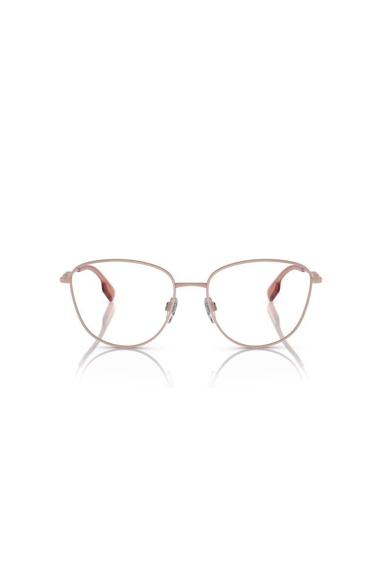 Burberry 55mm Phantos optical glasses, Alternate, color, Pink