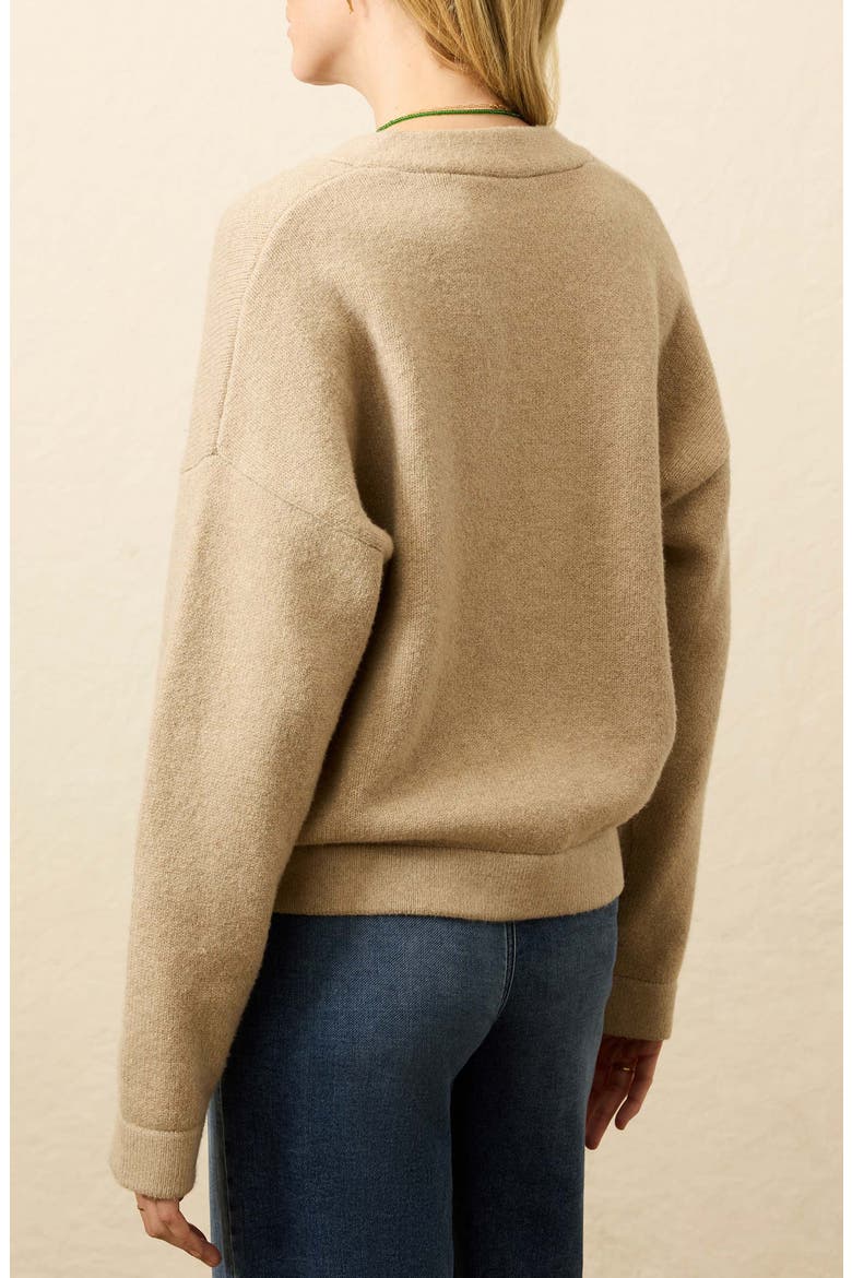 Jackson Popover Sweater, Alternate, color, OATMEAL HEATHER