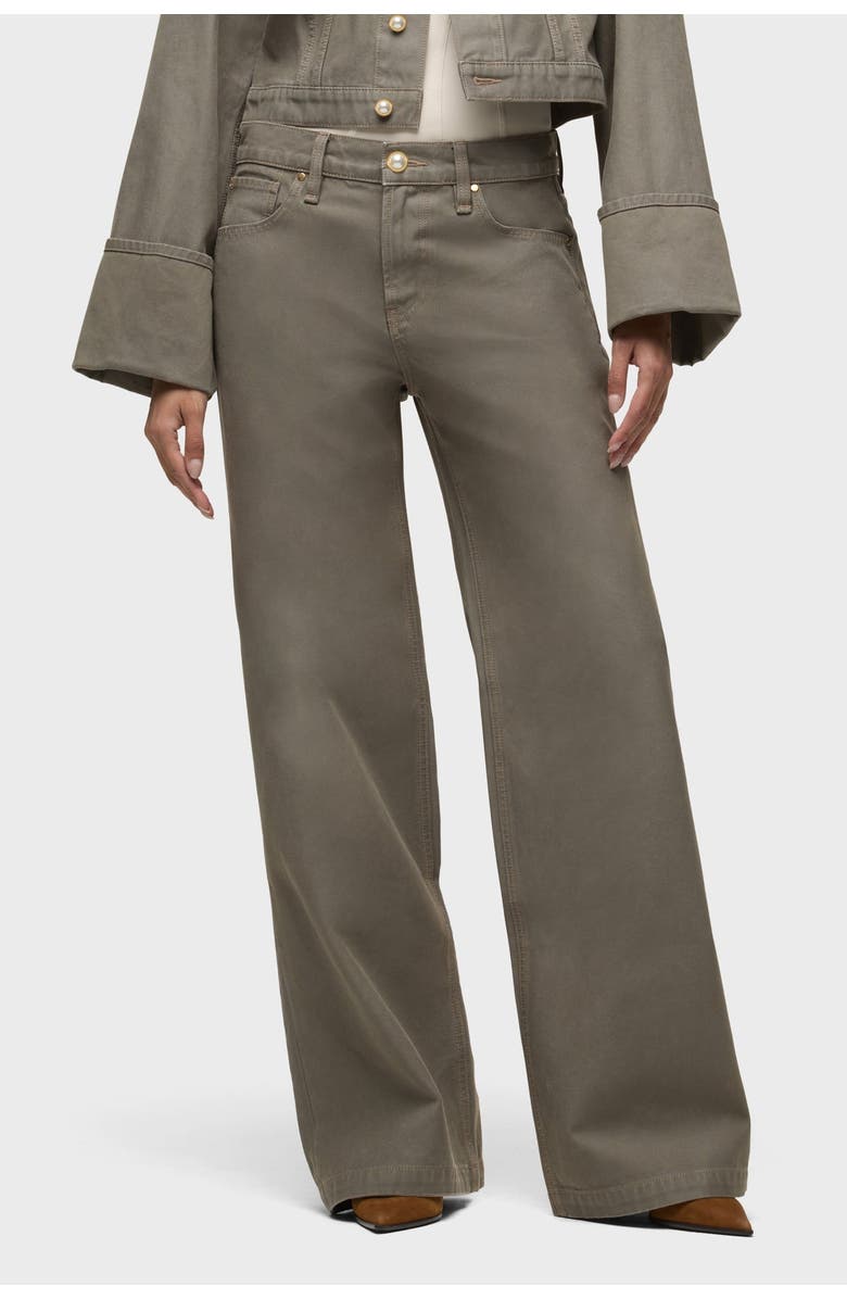 Hudson Jeans Rylee Loose Pant, Main, color, Washed Olive