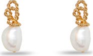 Lele Sadoughi Chateau Faux Pearl Drop Earrings