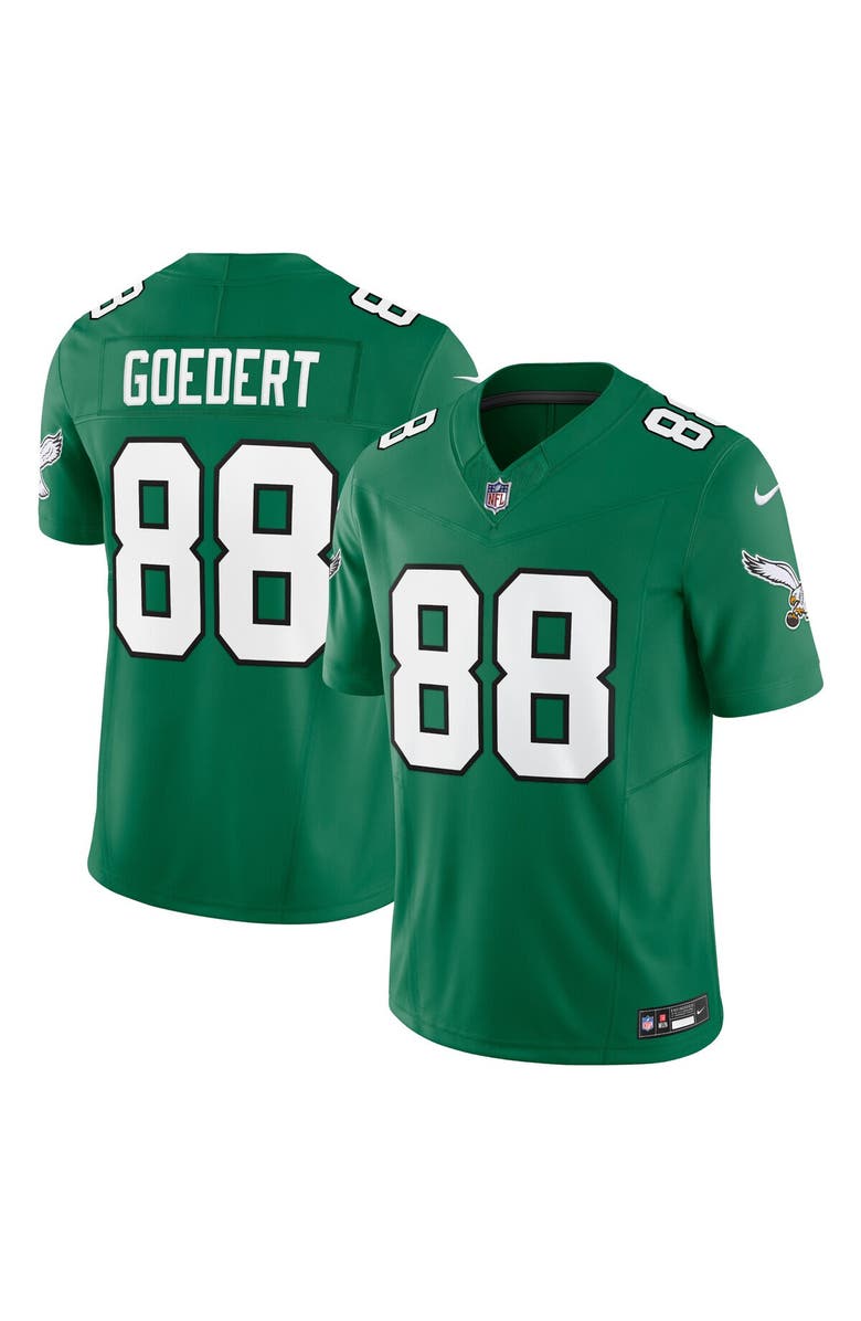 Nike Men's Nike Dallas Goedert Kelly Green Philadelphia Eagles Vapor F.U.S.E. Limited Jersey, Main, color, Kelly Green