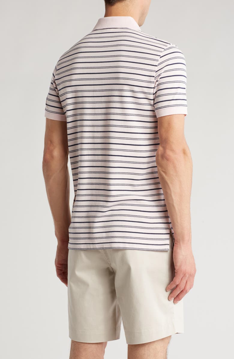 Brooks Brothers Stripe Slim Fit Polo, Alternate, color, 