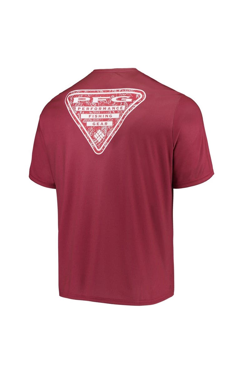 Columbia Men's Columbia Cardinal Arkansas Razorbacks Terminal Tackle Omni-Shade T-Shirt, Alternate, color, 