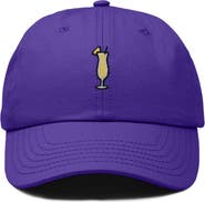 Dalix Pina Colada Embroidered Dad Cap