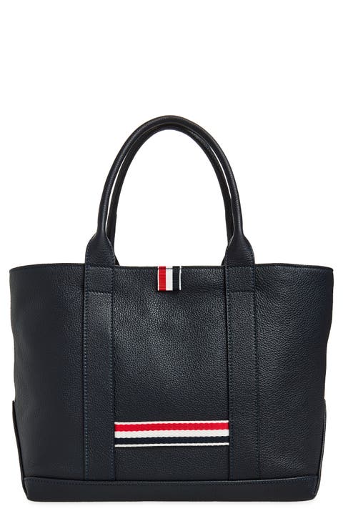 Small Tool Pebbled Leather Tote
