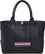 Thom Browne Small Tool Pebbled Leather Tote
