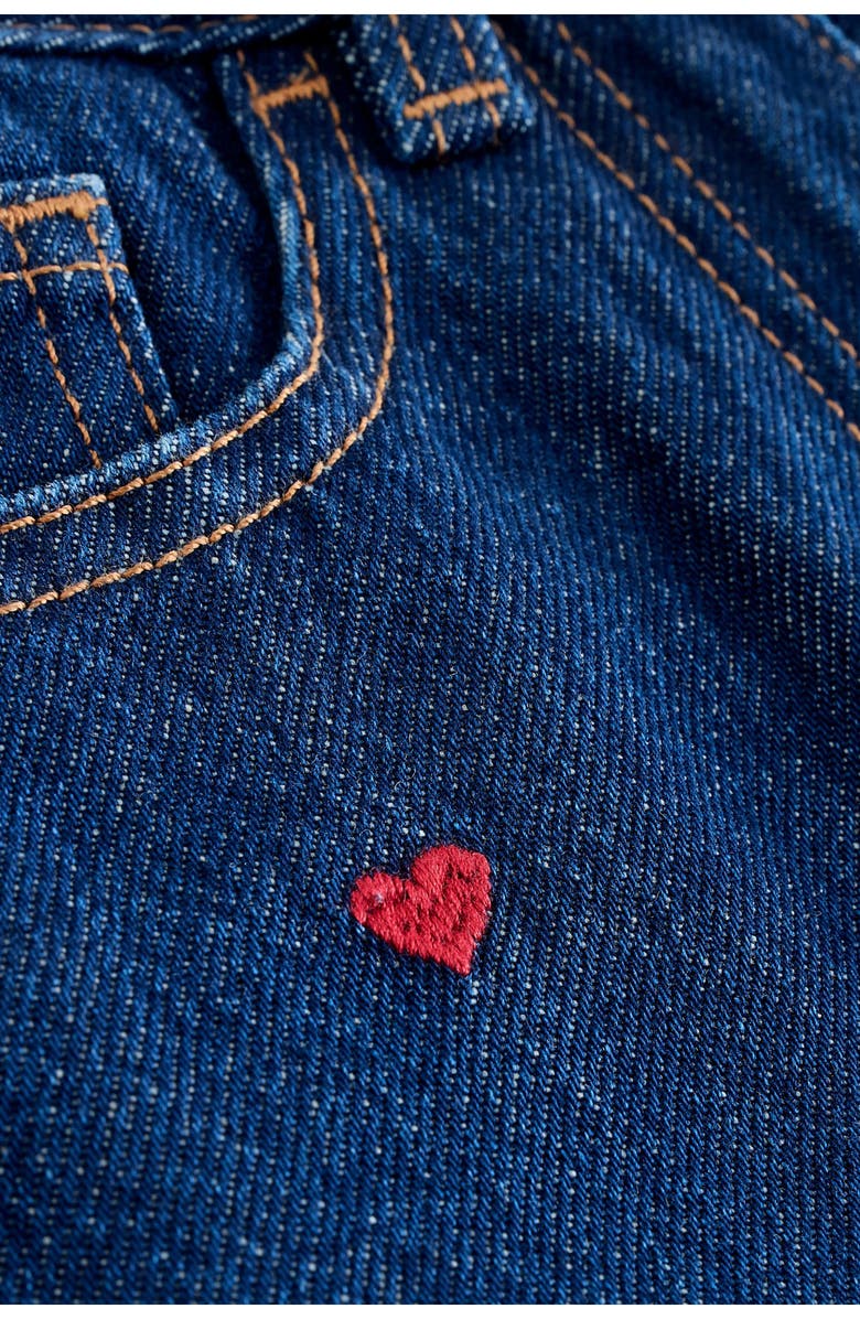 NEXT Kids' Embroidered Flare Jeans, Alternate, color, Blue