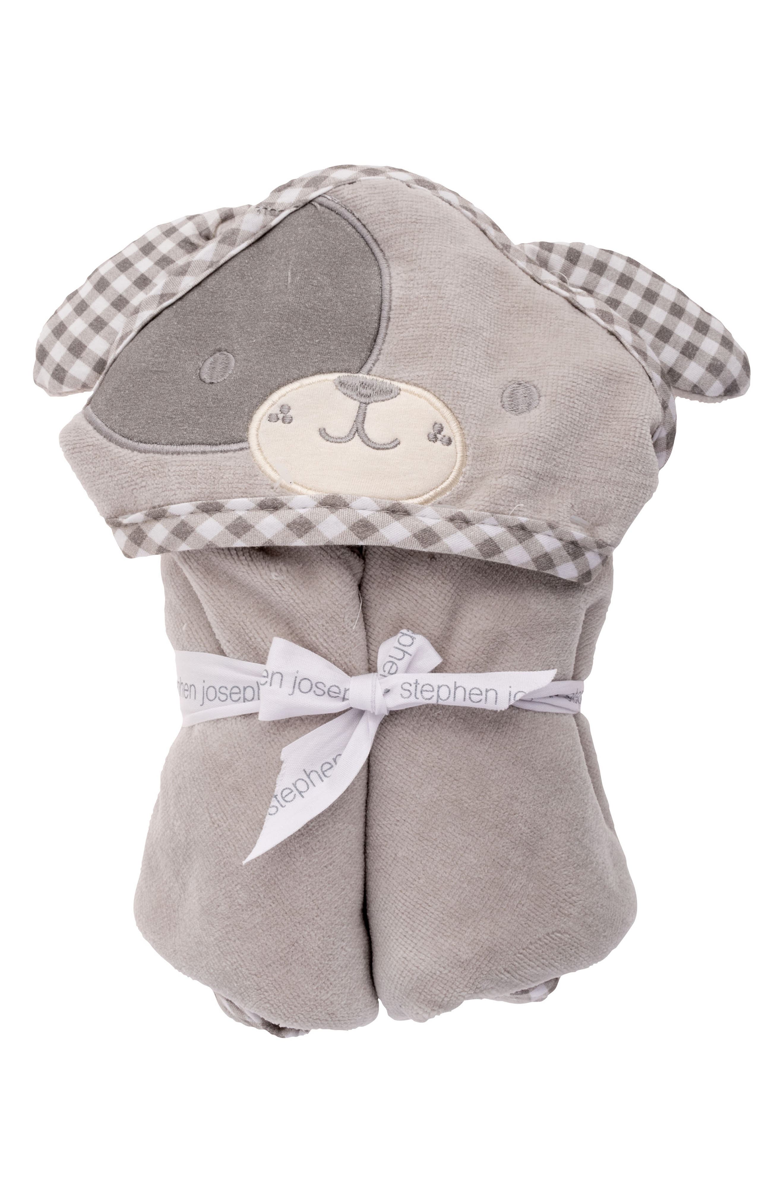Stephen Joseph Kids' Hooded Bath Towel in Puppy 