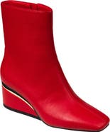 NINETY UNION Mona Square Toe Wedge Boot