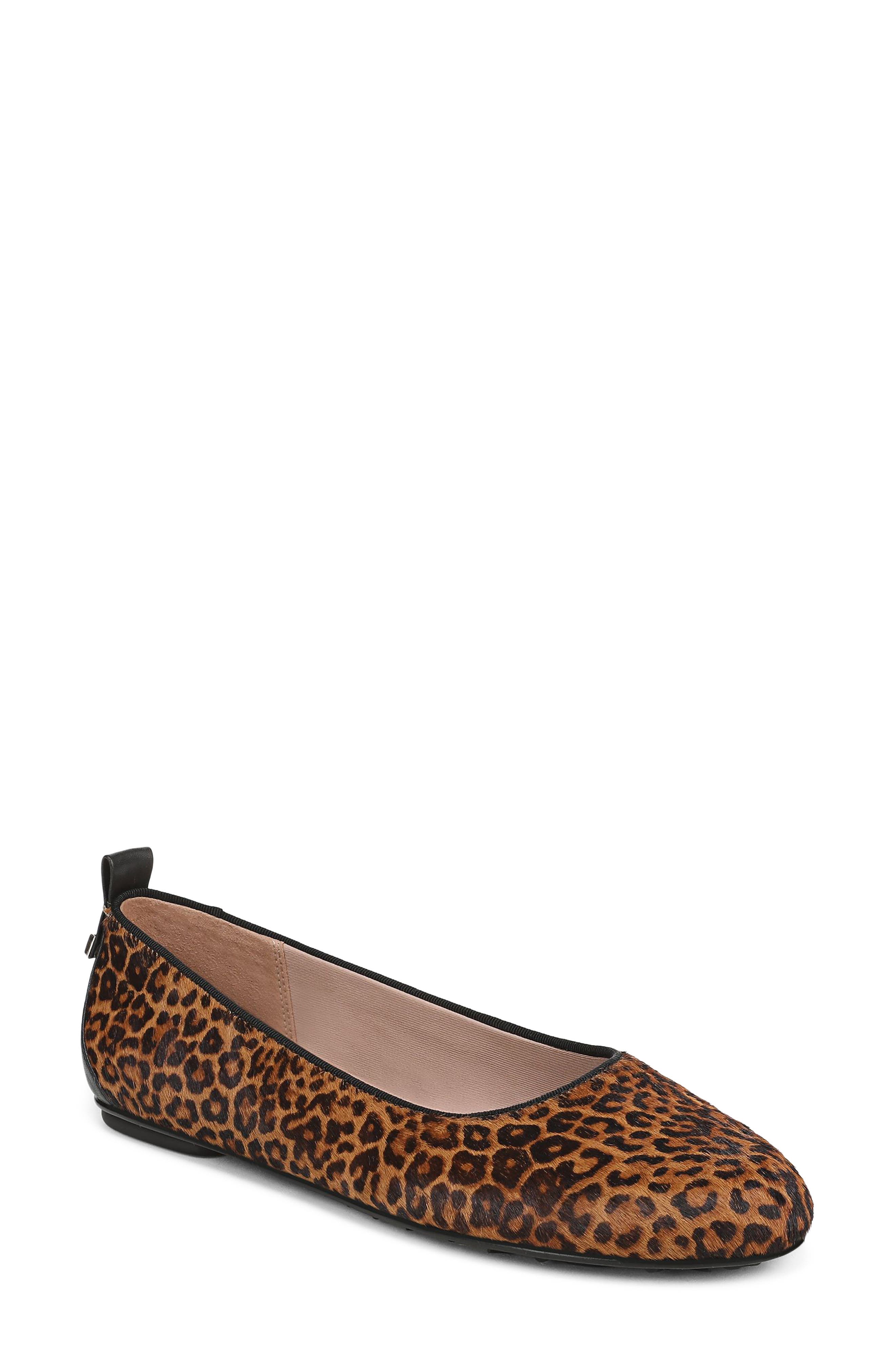 Naturalizer Ava Genuine Calf Hair Ballet Flat, Main, color, 