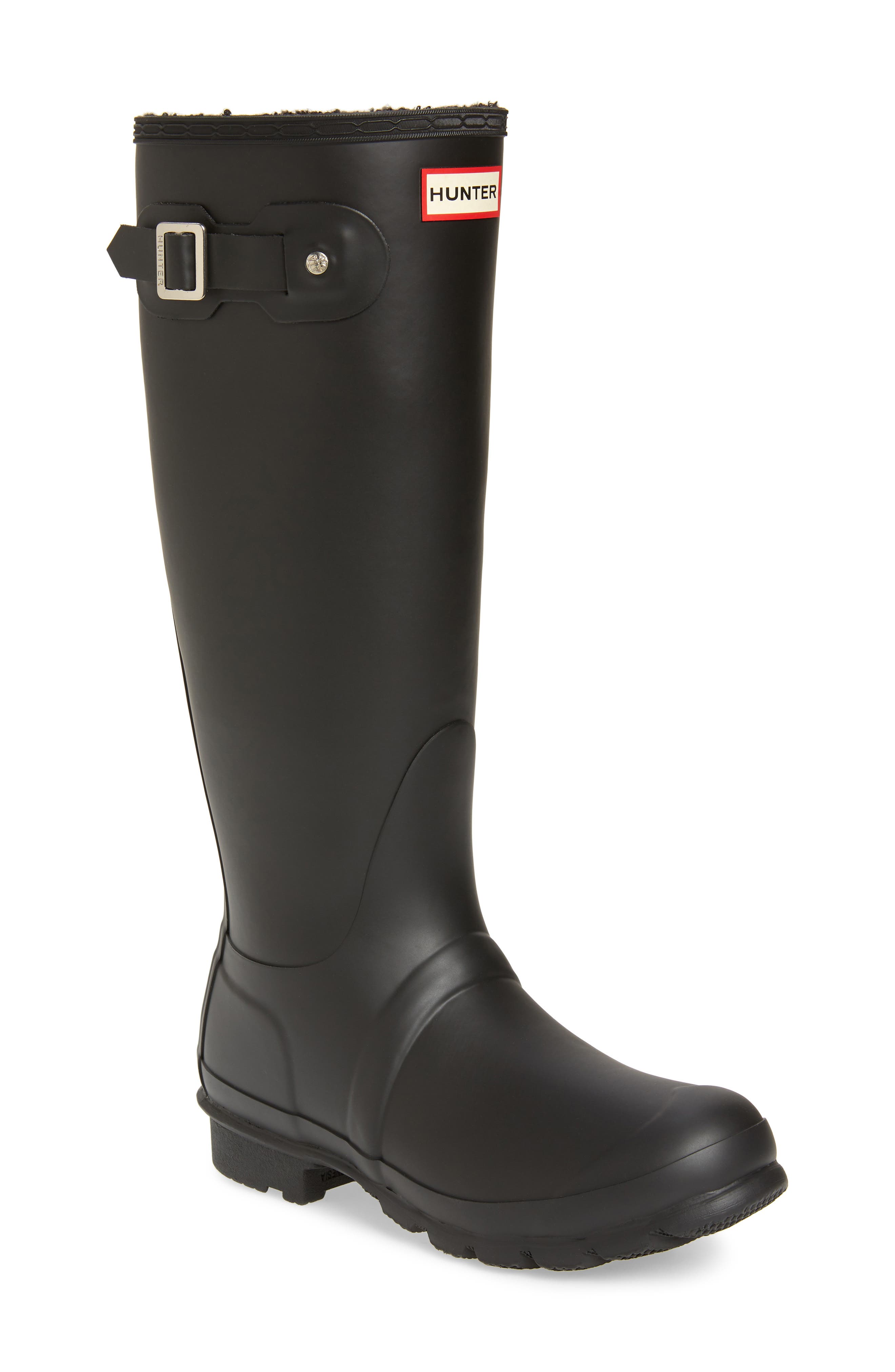 Hunter Original Insulated Tall Rain Boot, Main, color, 