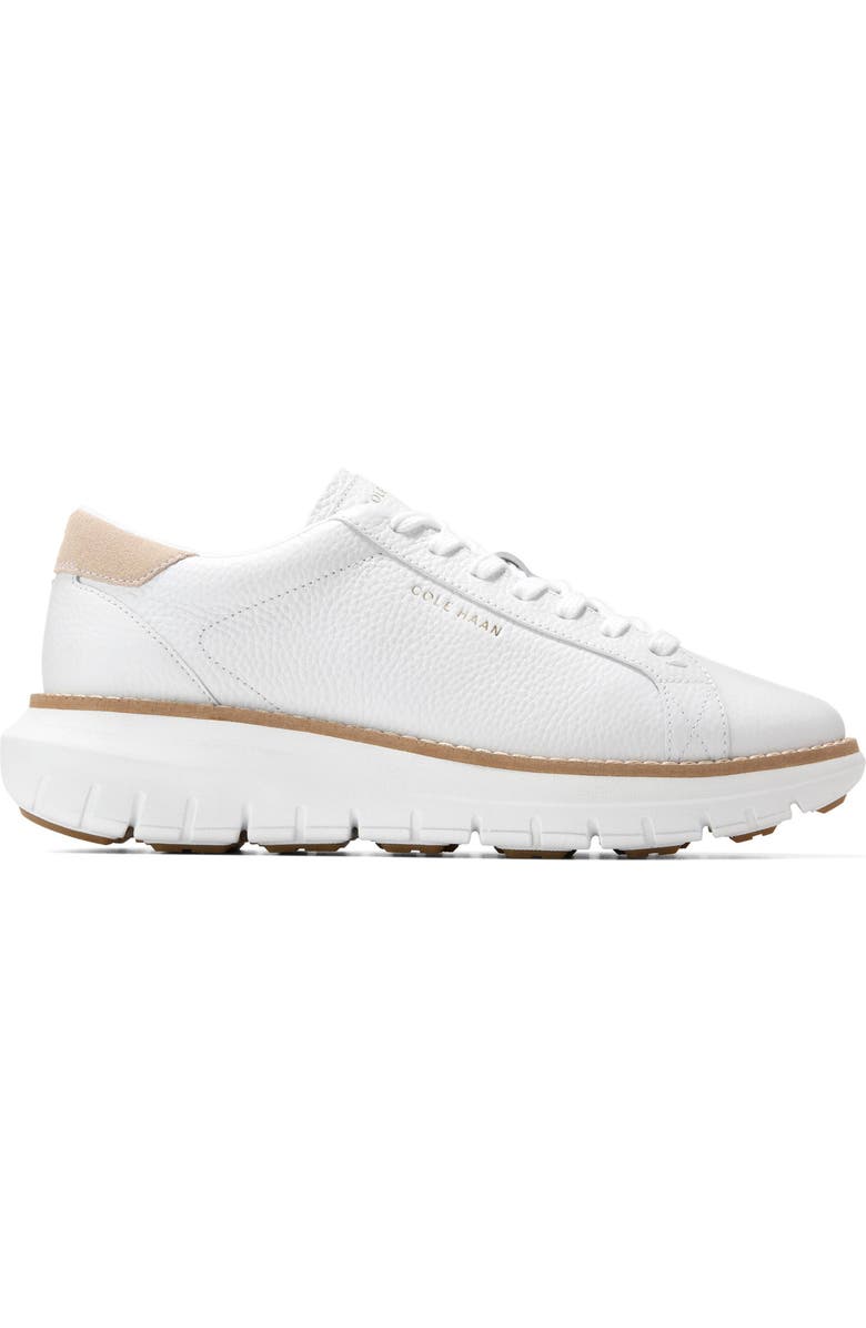 Cole Haan ZERØGRAND Rexanna Lace-To-Toe Sneaker, Alternate, color, White/ Ch Lt Sesame/ White Wp