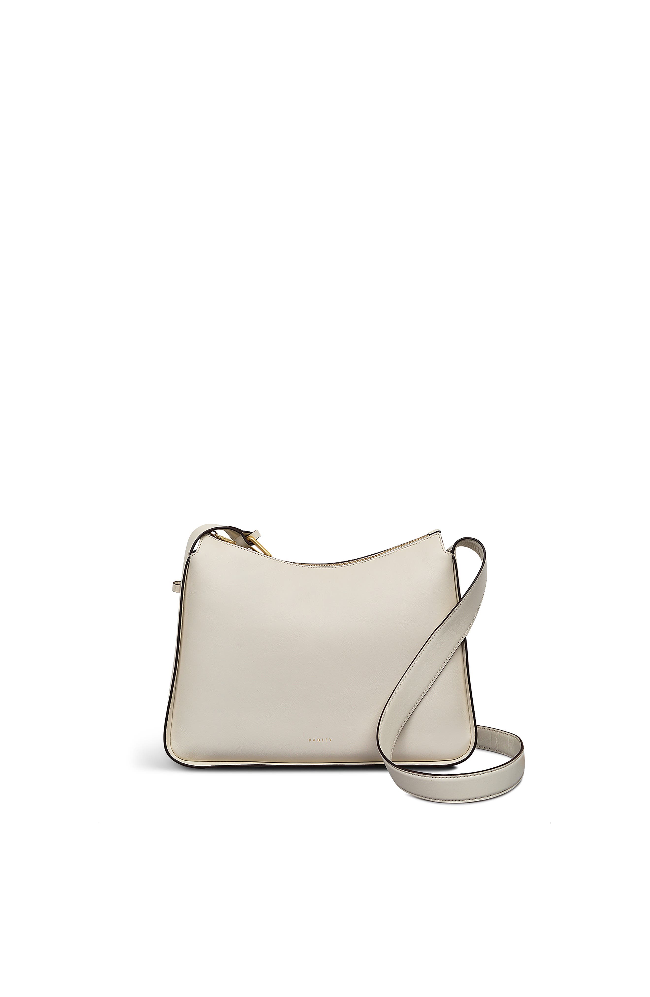 Radley Westwell Lane Medium Ziptop Crossbody Bag, Main, color, Chalk