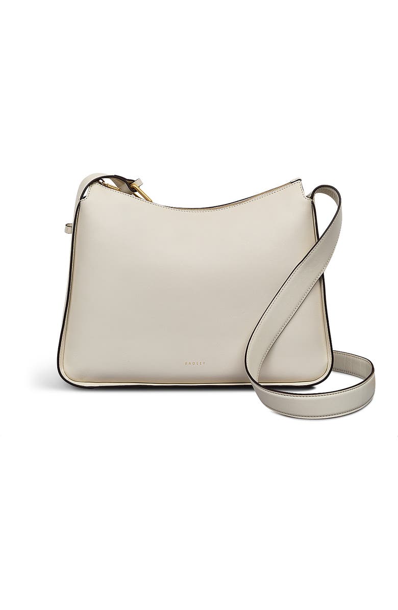 Radley Westwell Lane Medium Ziptop Crossbody Bag, Main, color, Chalk
