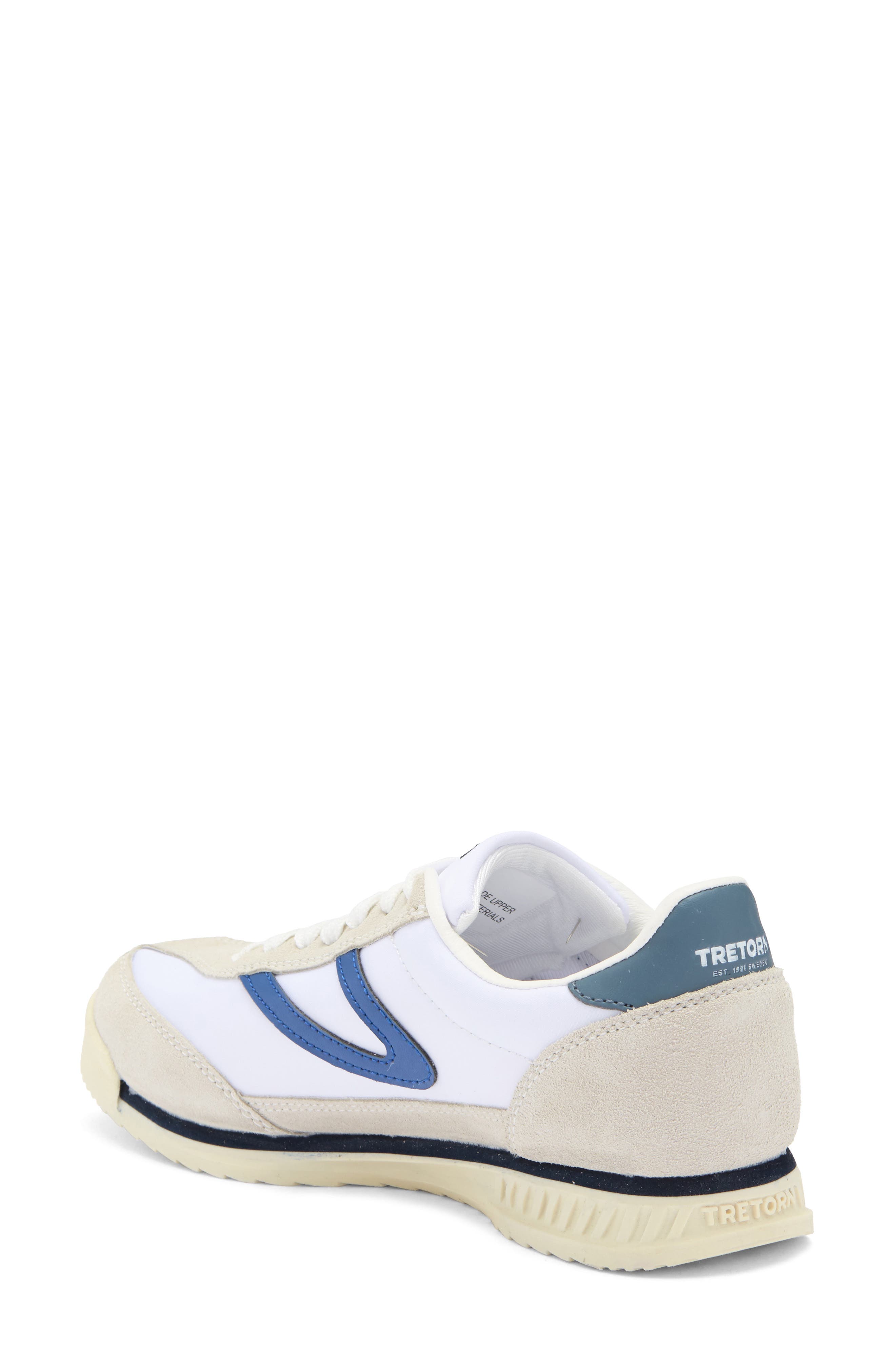 Tretorn Rawlins VTG Sneaker, Alternate, color, White/ Blue