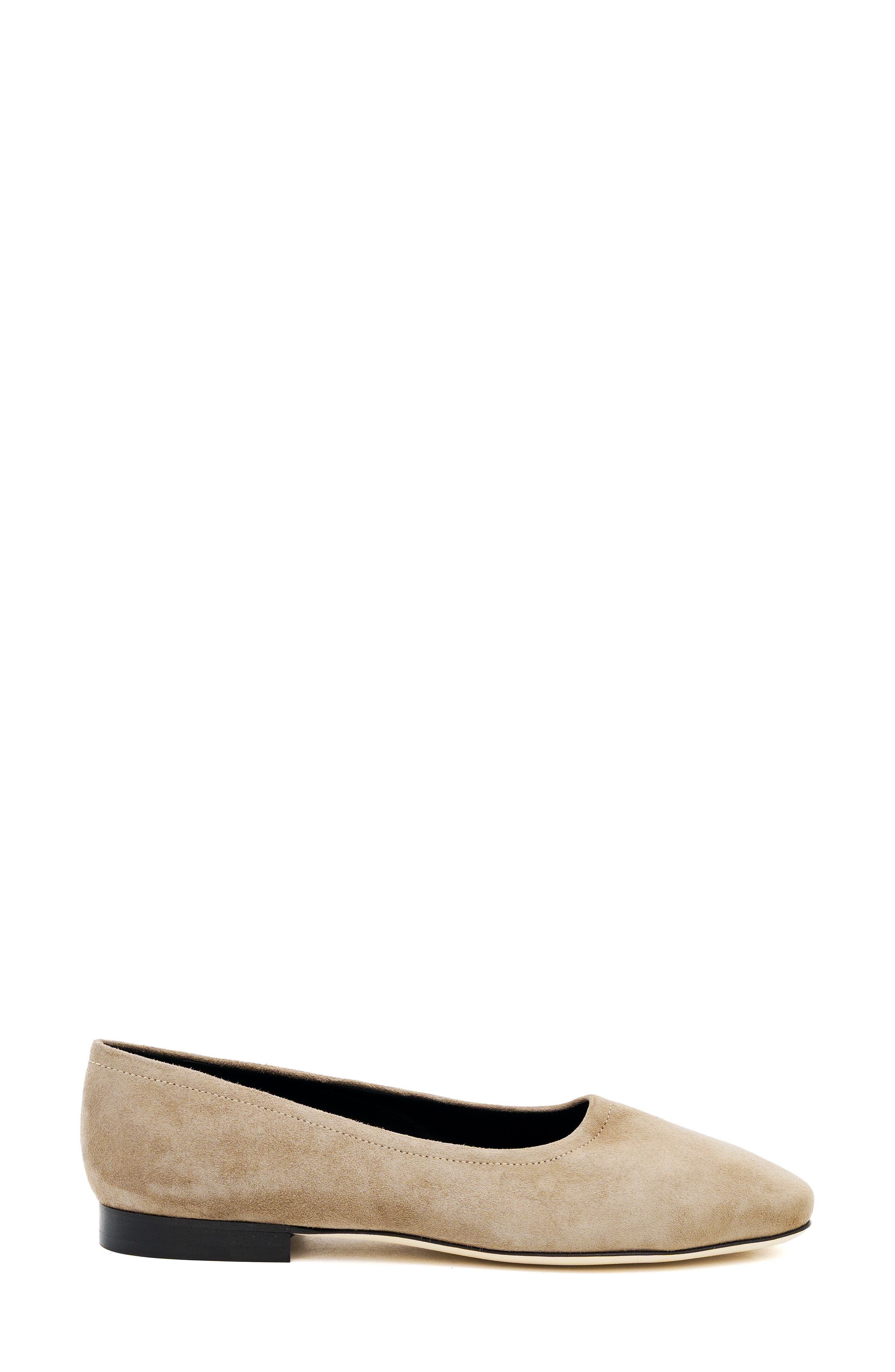 Galeone Leather Skimmer Flat, Alternate, color, OAT