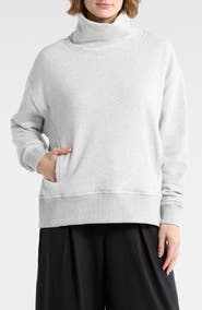 YOGALICIOUS London Edge Silicon Fleece Sweatshirt