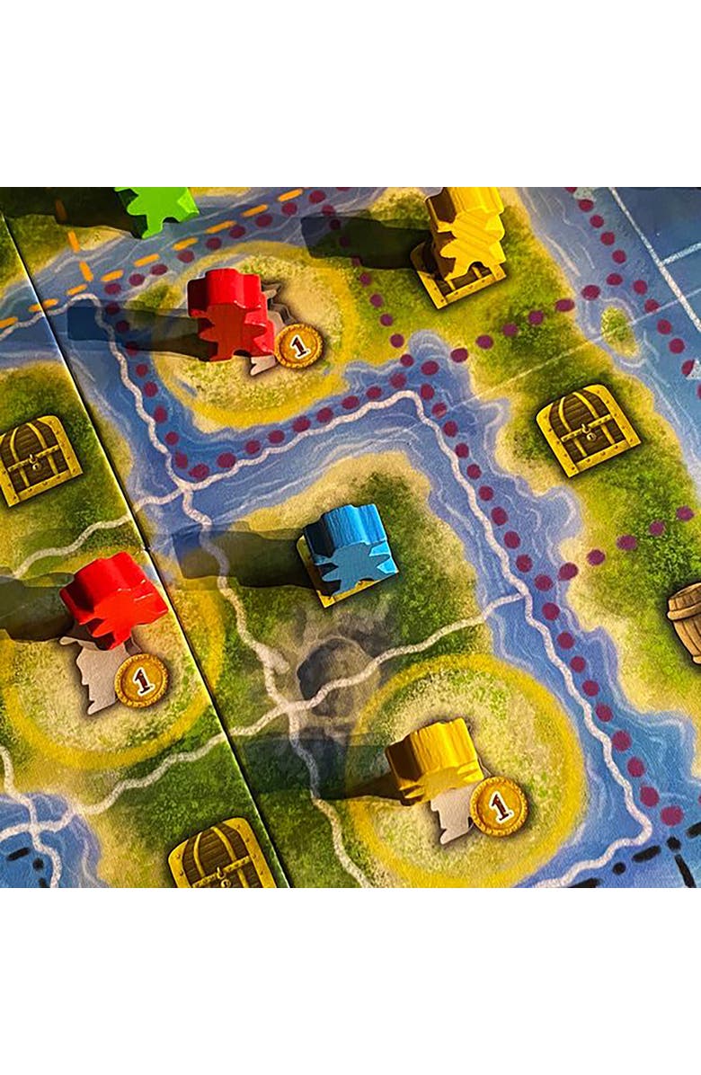 Rio Grande Games Glory Islands Pirate Adventure Board Game 14+, Alternate, color, Multicolored