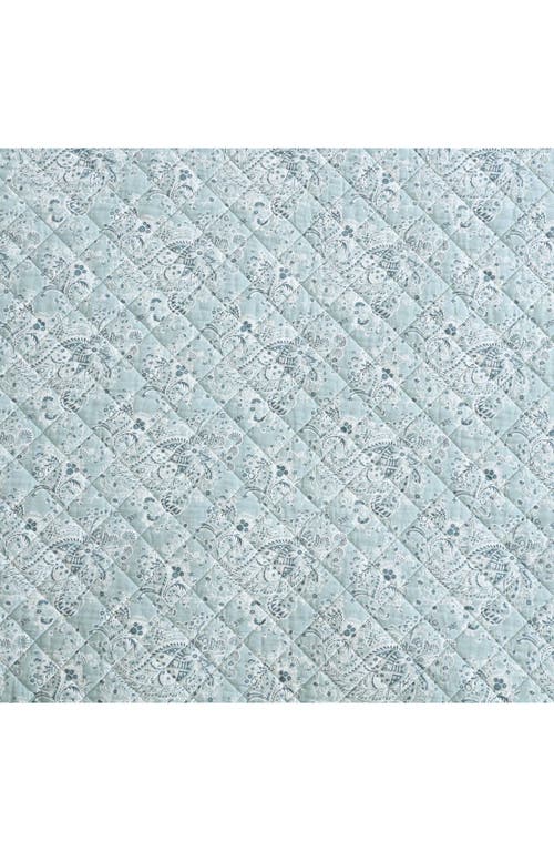 Wrangler Prairieland Paisley Twin Reversible Quilt Set In Blue