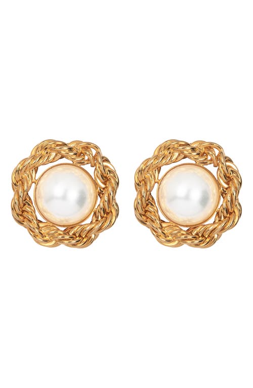 Jennifer Behr Careena Drop Earrings In Gold