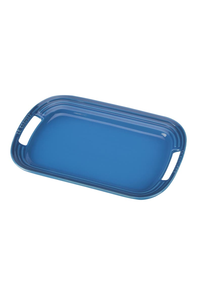 Stoneware Serving Platter, Alternate, color, MARSEILLE