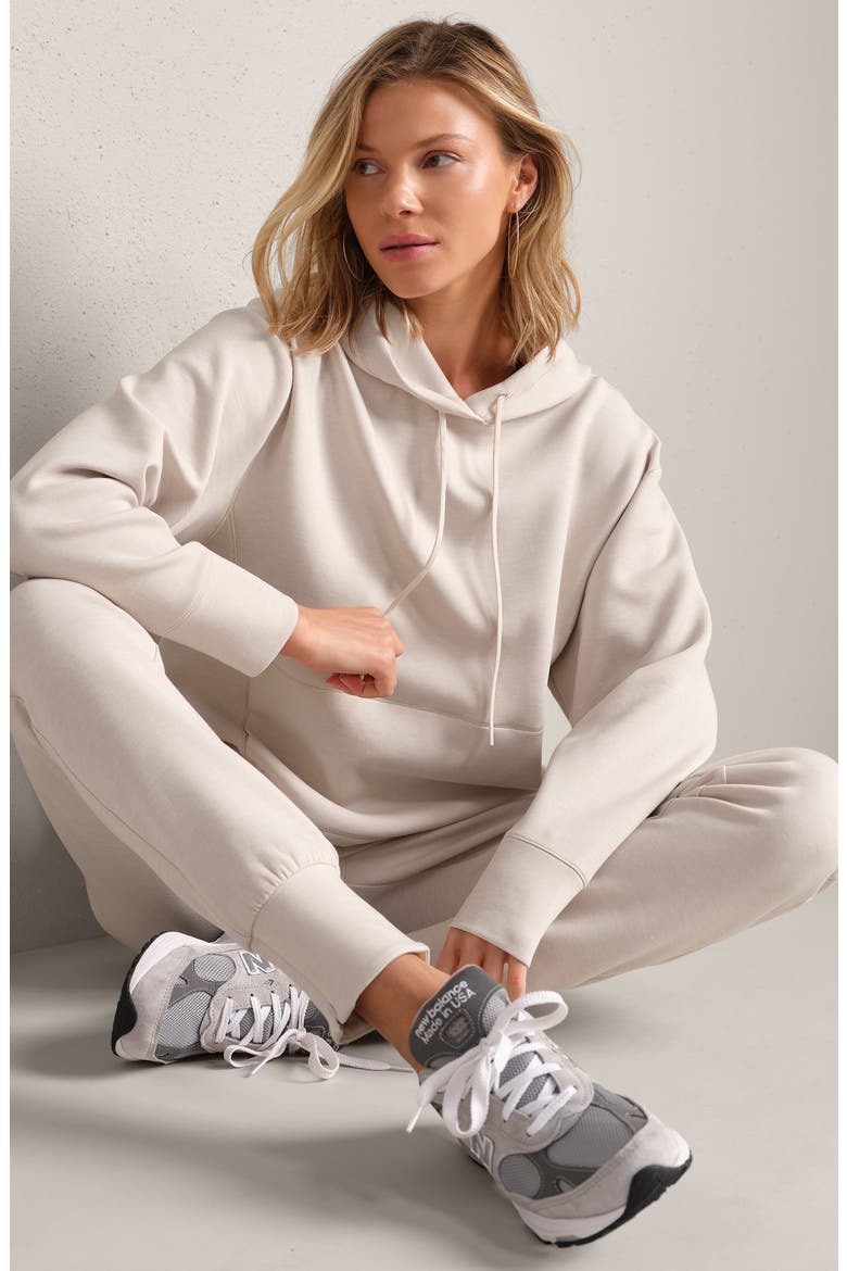 Dreamglow Pullover Hoodie, Alternate, color, SAND