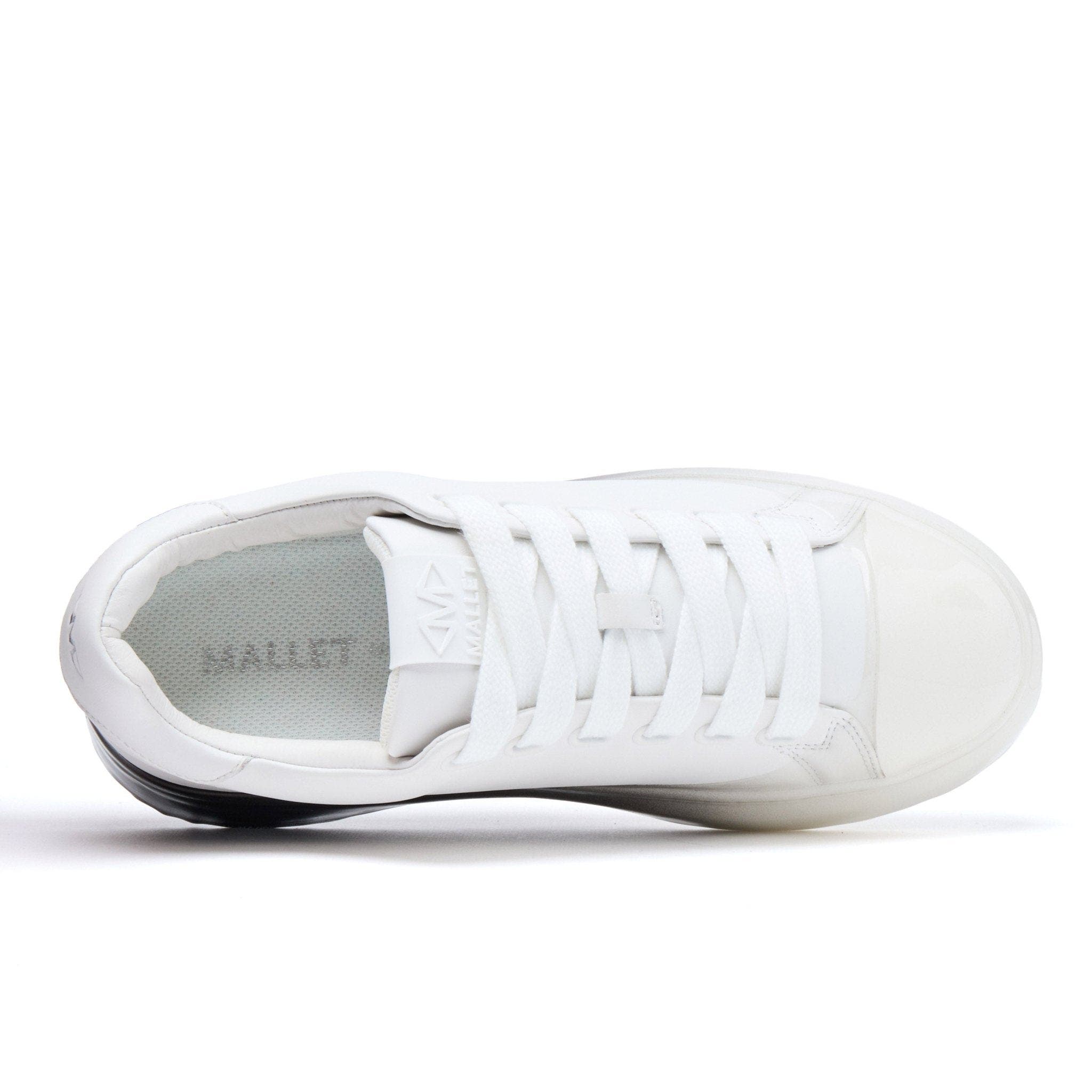 MALLET Grftr Ltc Dip Sneakers, Alternate, color, White / Black
