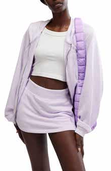 Free People Fast Break Zip Hoodie & Skort Set