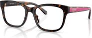 COACH 53mm Square optical glasses