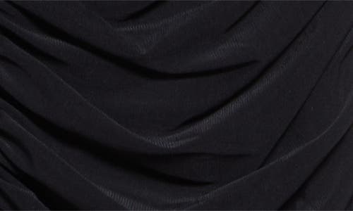 Diesel ® O-ira Ruched Tulle Midi Skirt In Deep/black